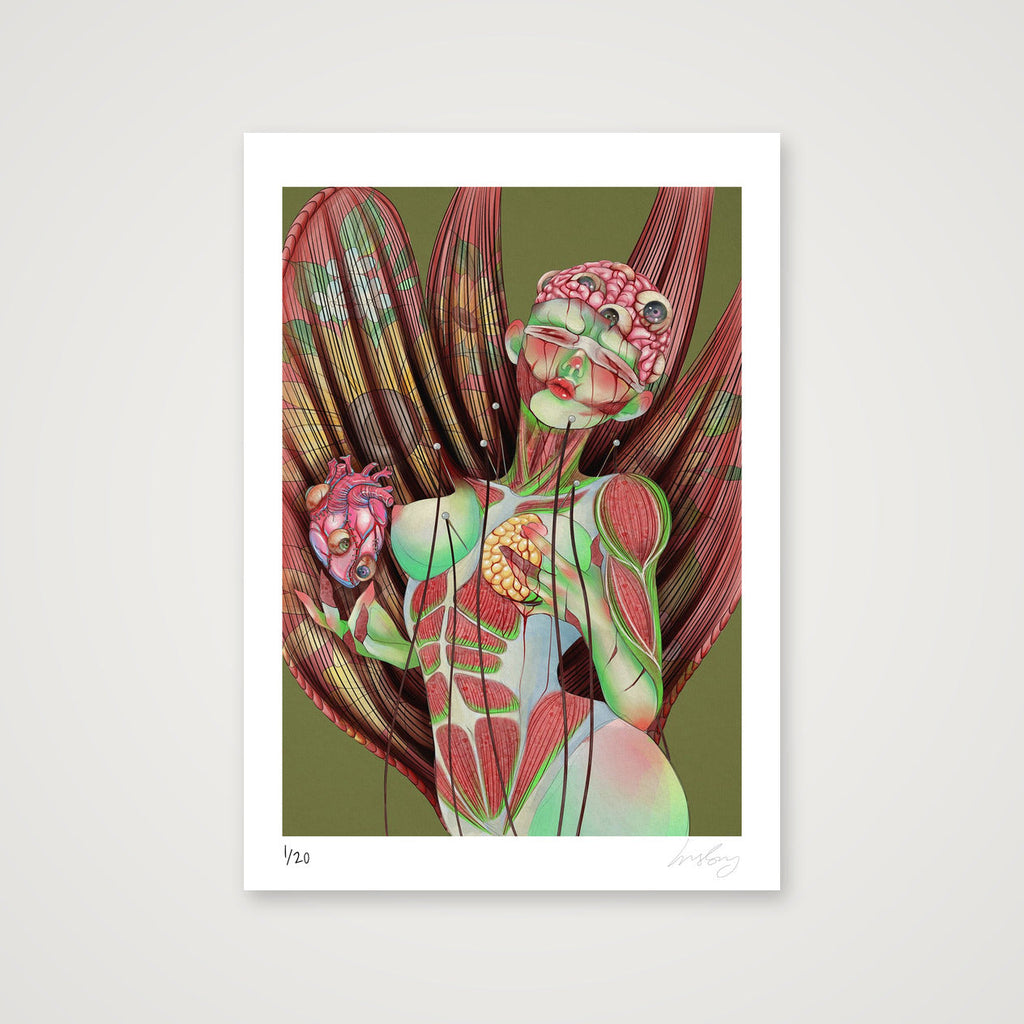 Frankenstein — A4 (21×30cm, 8×12") Print only