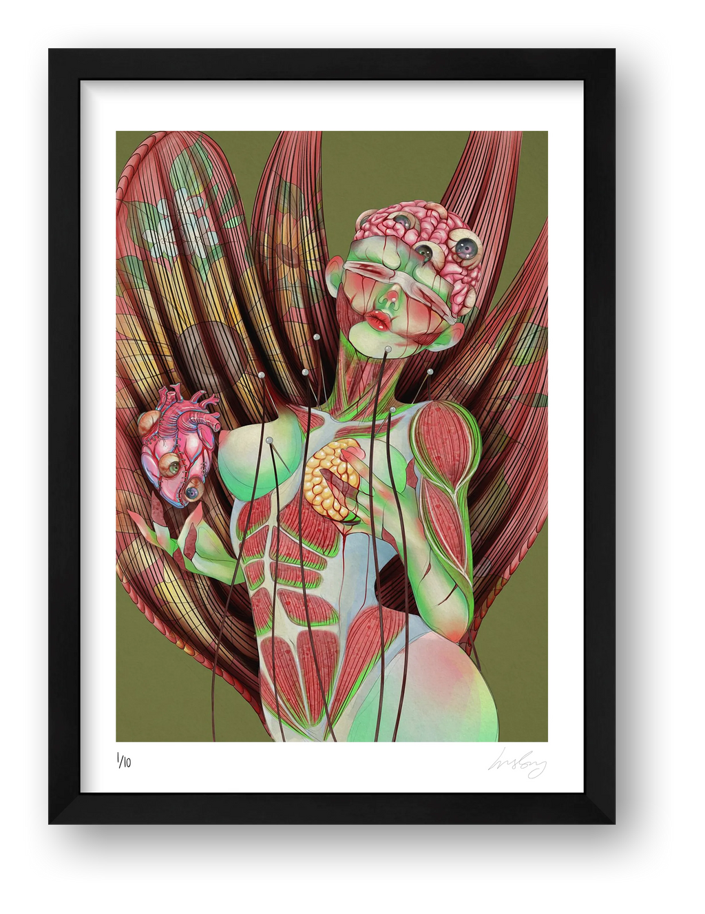 Frankenstein — framed