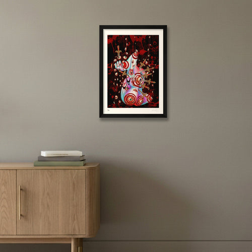 Knife Thrower — A3 (30×42cm, 12×17") Black Frame