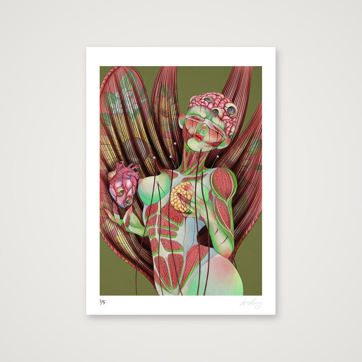 Frankenstein — A2 (42×59cm, 17×23") Print only